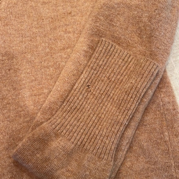 J. Crew camel cashmere blend sweater XXsmall - Picture 5 of 5